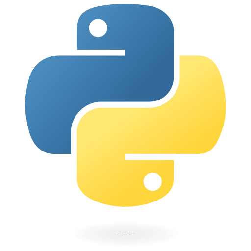 Logotipo oficial de python
