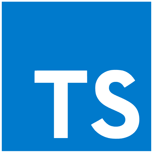 Logotipo oficial de typescript